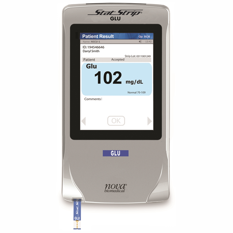 Анализатор глюкозы и лактата Nova Biomedical StatStrip Glucose
