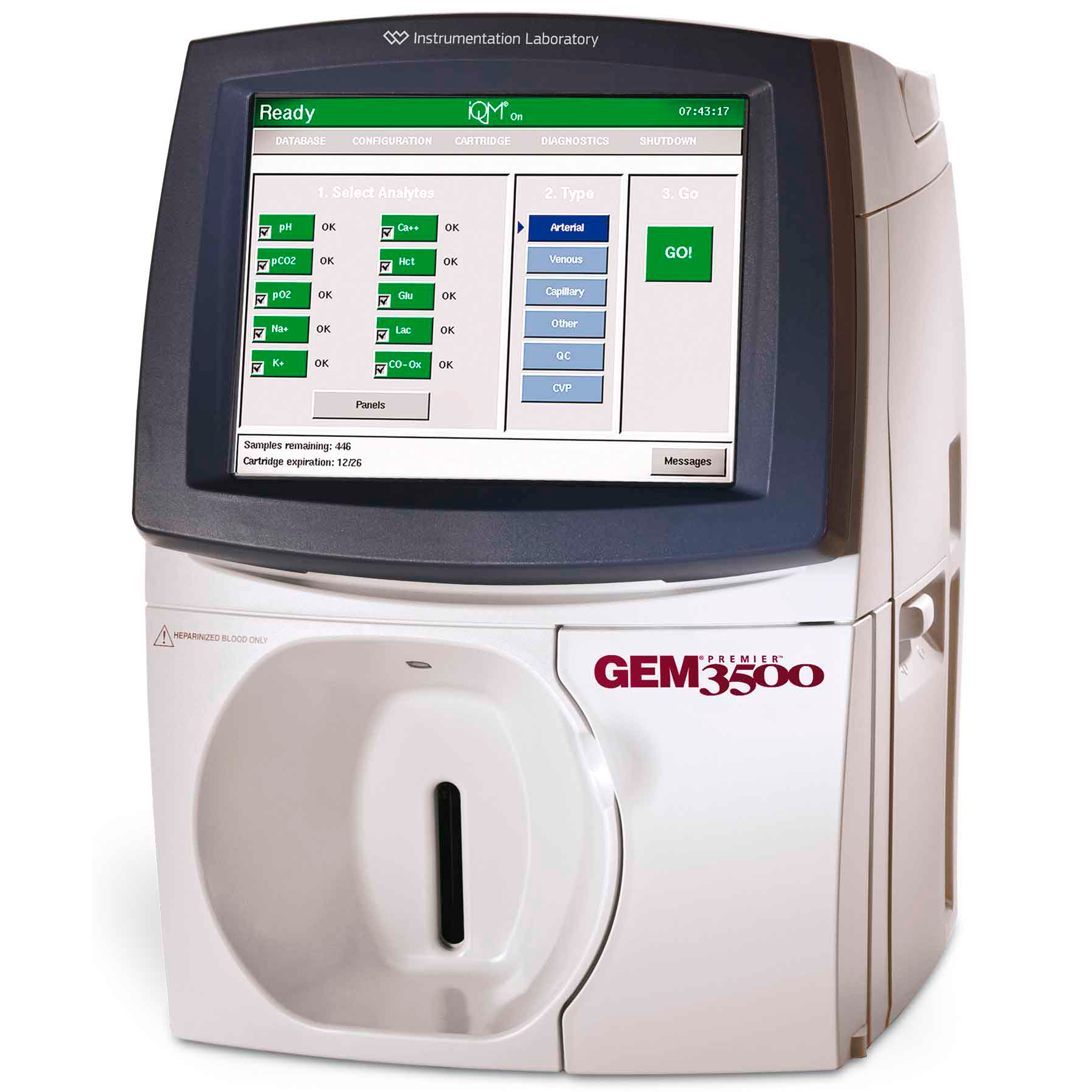 Анализатор газов крови и электролитов Instrumentation Laboratory Gem Premier 3500